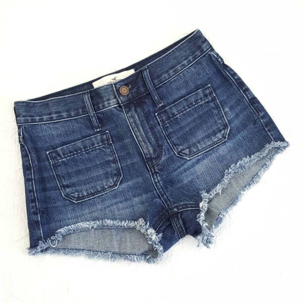 Hollister High Rise Denim Short-Short Size 1 w25